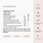 JSHealth Metabolism Supplement. Chromium for Healthy Blood Sugar and Cravings Support. with Zinc, Magnesium, Cinnamon, Gymnema. By Nutritionist Jessica Sepel (60 Tablets)