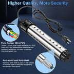 Portable Water Heater 2000W, Pool Heater - Immersion Heater with Digital Thermometer, Upgraded Magnesium Oxide Heating for Fast Heating, for Small Pools, Bathtubs, Buckets, Tanks