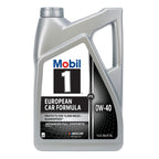 Mobil 1 FS European Car Formula Full Synthetic Motor Oil 0W-40, 5 Quart