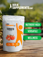 BulkSupplements.com Tomato Powder - Ground Tomato Powder for Coooking - Vegan & Gluten Free, 5g per Serving, 100g (3.5 oz) (Pack of 1)