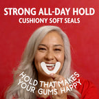 Sea Bond Secure Denture Adhesive Seals, Original Lowers, Zinc-Free, All-Day-Hold, Mess-Free, 15 Count (Pack of 1)