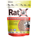 RatX Rodent Control Bait Pellets for Rats & Mice – Poison Free, Pet Safe Indoor & Outdoor Use Pellets 18 oz. Bag