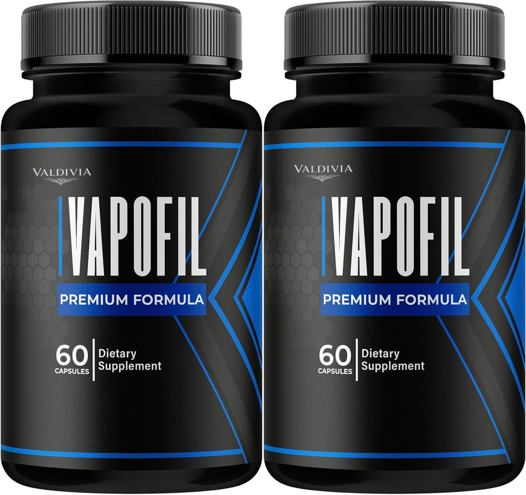 Vapofil Capsules - Official Vapofil Pills Advanced Premium Supplement Support - Maximum Strength, All Natural Vapofil Vitamin for Overall Health & Wellness Reviews, 120 Capsules for 2 Months