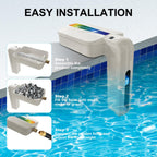 LAJBZ 2026 New Version Automatic Pool Filler, Pool Water Leveler Auto Fill, Pool Auto Fill, Automatic Pool Water Leveler, LC3001 - White