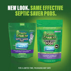 Green Gobbler Septic Tank Treatment Packets, 12 Month Supply - Powerful Natural Bacterial & Enzymes to Prevent Costly Septic Issues, Back-Ups, Foul Odor