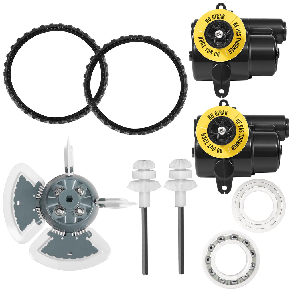 Replacement Tune-Up Kit Fit for Zodiac MX8/MX8EL Pool Cleaners – Includes High-Durability Drive Shafts, Tracks, Bearings & Control Devices – R0525100 R0526100 R0527000 R0524700 R0524800 R0524900