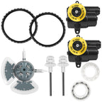 Replacement Tune-Up Kit Fit for Zodiac MX8/MX8EL Pool Cleaners – Includes High-Durability Drive Shafts, Tracks, Bearings & Control Devices – R0525100 R0526100 R0527000 R0524700 R0524800 R0524900