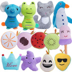 HDMOTU Pack of 26 Soft Small Medium Dog Squeaky Toys for Puppy
