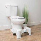 Squatty Potty Original Toilet Stool 2.0 Base 7", White, 1 Count