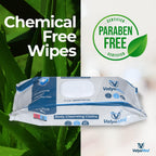 ValyaMed Body Wipes for Adults, XL for full Body, Adult and Elderly, Alcohol-Free Incontinence, Paraben Free, Fragrance-Free, Vitamin E, Provitamin B5-11'' x 8'' (96 Count - Single Pack)