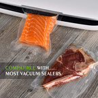 Vacuum Sealer Bags For Food 6 Pack, Kitchen Essentials, Sandwich Bags