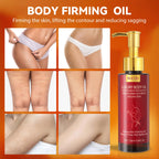 Body Firming Oil for Crepe Skin - After Shower Oil for Women, Tightening & Hydrating Treatment for Arms, Legs, Stomach & Body, Natural Formula for Dry Skin, Lightweight & Non-Greasy, 4.06 FL OZ-2Pack