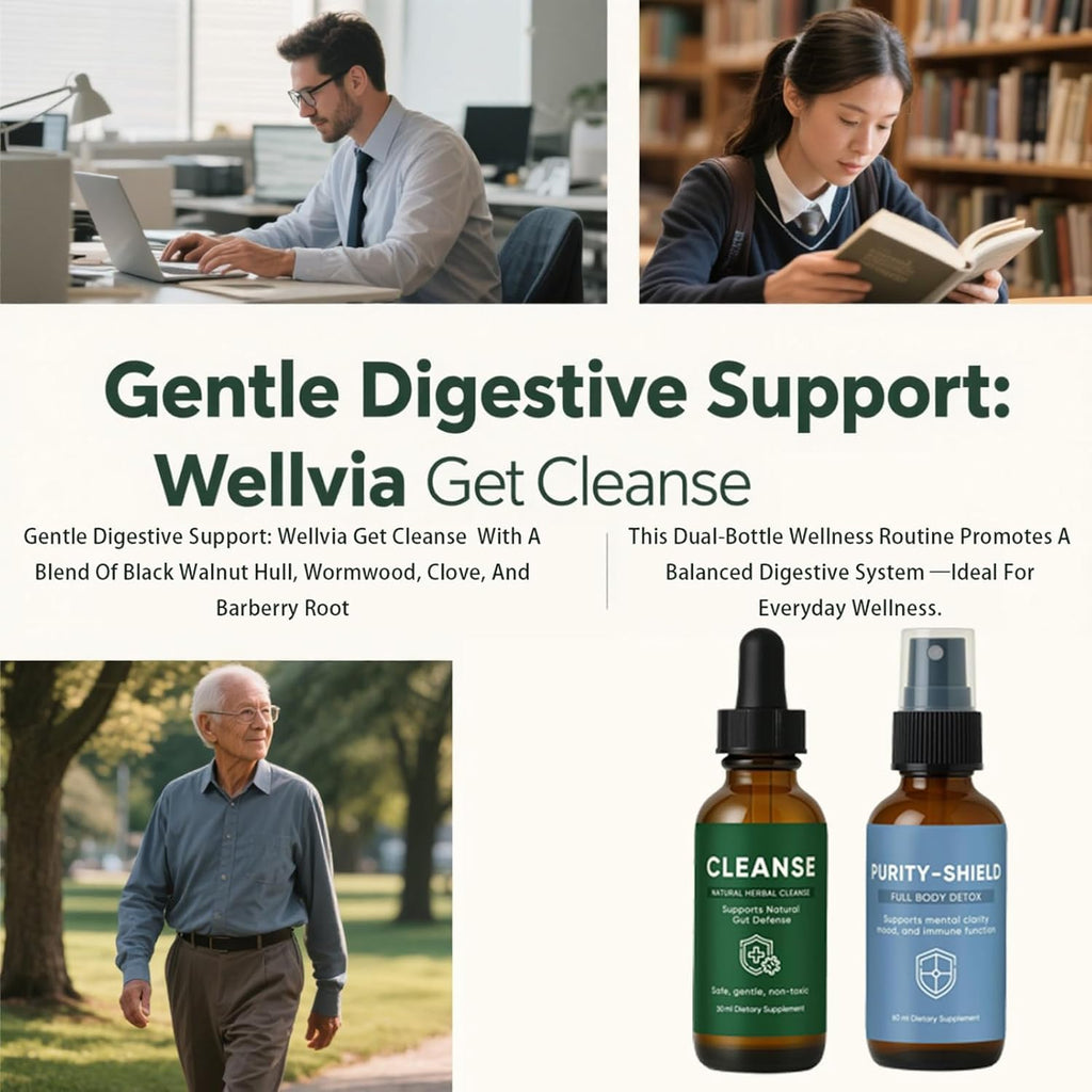 Nitidissima Gut Cleanse, Purity Shield, Gut and Colon Support, Non-GMO for Women & Men, Black Walnut Hull, Wormwood, Ginger (1)