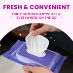 Lume Acidified Deodorant Wipes - 15 ct, 3 pk (Soft Powder)
