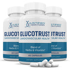 (3 Pack) Glucotrust Advanced Formula 688MG Supplement Pills 180 Capsules