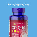 Puritan's Pride Coenzyme CoQ10 100mg, Dietary Supplement for Heart Health, Blood Pressure, Oral Gum Health, and Healthy Aging Support, 60 Day Supply, 240 Rapid Release Softgels