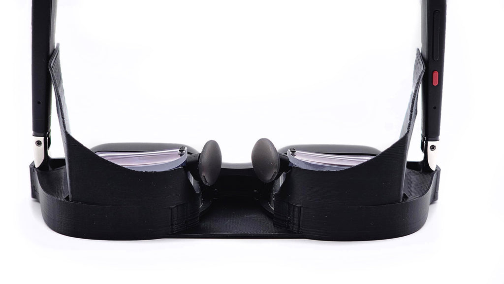 Tyco Tech Premium Light Blockers for Xreal One & Xreal One Pro AR Glasses, TPU Rubber, Full and Open Versions (Full Blockers)