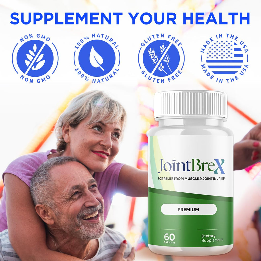 (5 Pack) JointBrex Capsules, Joint Brex Pills with All Natural Ingredients, Advanced Overall Health Wellness Supplement with Maximum Strength Healthy Lifestyle Vitamins for Women and Men(300 Capsules)