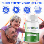 (5 Pack) JointBrex Capsules, Joint Brex Pills with All Natural Ingredients, Advanced Overall Health Wellness Supplement with Maximum Strength Healthy Lifestyle Vitamins for Women and Men(300 Capsules)