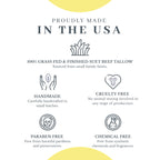 Vanman's Tallow and Honey Balm - Tallow Face Moisturizer with Grass-Fed/Finished Beef Tallow for Skin and Essential Oils, Organic Raw Honey and Beeswax, Cold Pressed Olive Oil - 2 oz