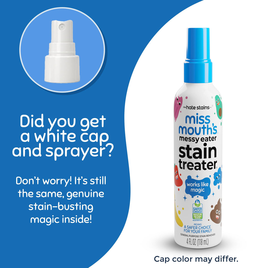 Miss Mouth's Messy Eater Stain Treater, Laundry Stain Remover, 4 Oz, 2 Pack