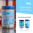 4Life - Transfer Factor Tri Factor Formula - Immune Supplement with Bioactive Peptides, Colostrum, Egg Yolk, Supports Immune Balance - 60 Veggie Capsules