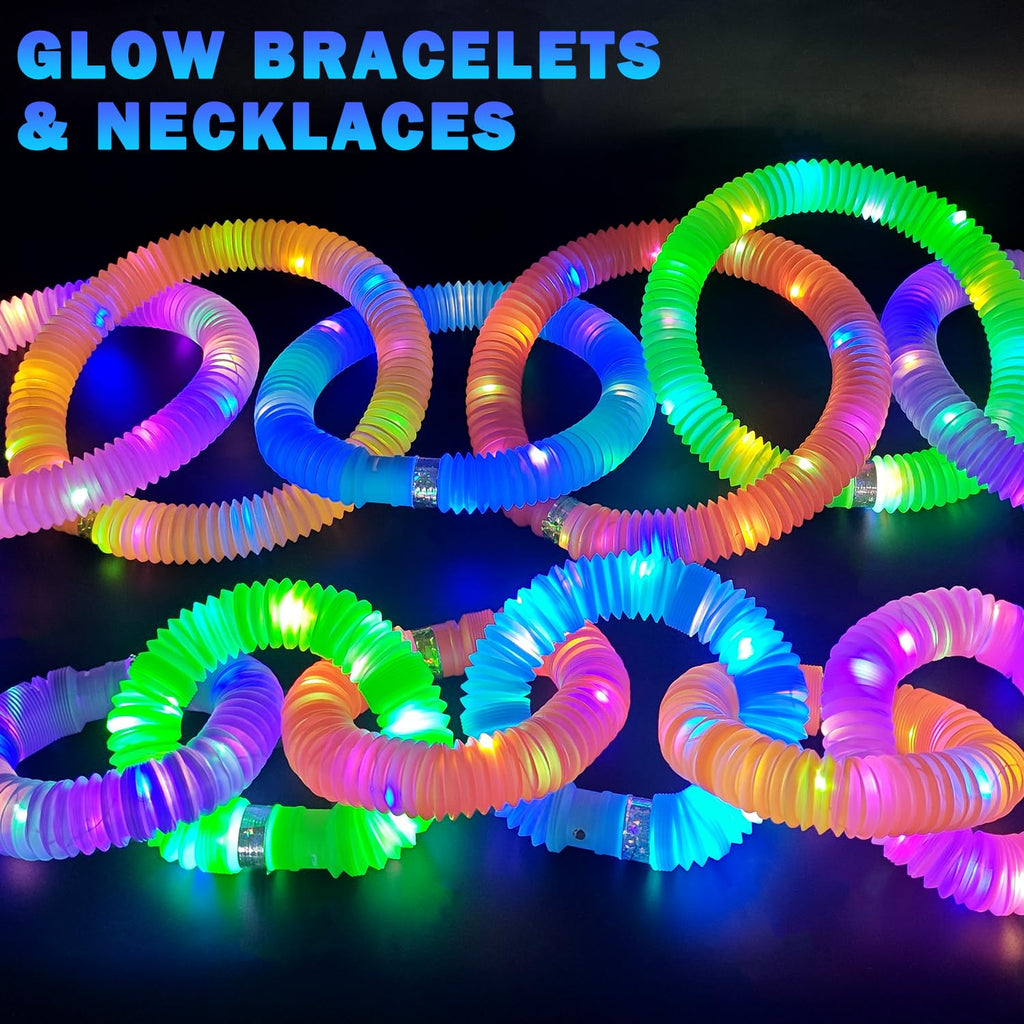 Halloween Glow Sticks for Kids 12-96 PCS,Glow in Dark Party Favor Supplies