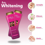 FAIR & WHITE-Miss White, Skin Brightening Body Lotion – 13.5 Fl oz / 500 ml – Moisturizing, Hydrating Lotion, Helps to Reduce pigments on: Body, Elbows, Knees and Armpits