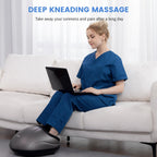 Breo Foot Massager Machine with Heat, Deep Kneading, Air Compression, Rolling Massage for Tired Feet and Plantar Fasciitis, Fits up to EU Feet Size 46