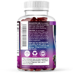 Elderberry Immune Support Gummies - 3X Strength Sambucus Elderberry Gummy with Vitamin C, D3 & Zinc - Nature’s Black Elderberry Extract - Immune Support Supplement for Adults & Kids - 120 Gummies