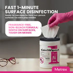 Metrex CaviWipes1 Disinfecting Wipes, 6x6.75 in, 160 Ct