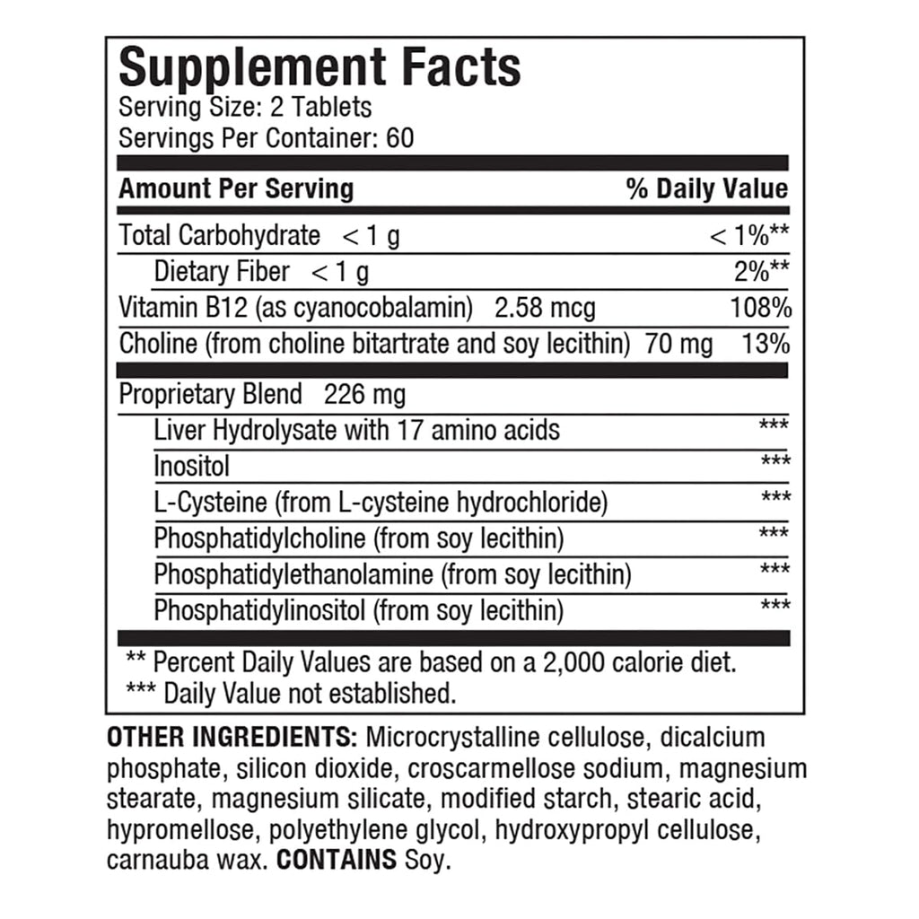 Liverite Liver Aid 120 Tablets, Supports Healthy Liver Function, Cleansing, Energy & Daily Wellness