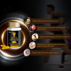 SUPER-SYN L-Ergothioneine 50mg of Ultra-Pure, Antioxidant Dietary Supplement, Cellular Health, Cognitive Health, Longevity, Gluten-Free, Vegetarian, Non-GMO