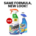 Shout Advanced Laundry Stain Remover Gel for Clothes Laundry, Breaks down stubborn, dried-in, and tough stains, 22oz Spray (Packaging May Vary)