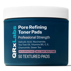 QRxLabs Pore Toner Pads with Salicylic Acid and Niacinamide - Helps Reduce the Look of Enlarged Pores, Makeup Prep - Skin Pore Resurfacing - Acne Treatment Clearing - Daily Pads - 50ct
