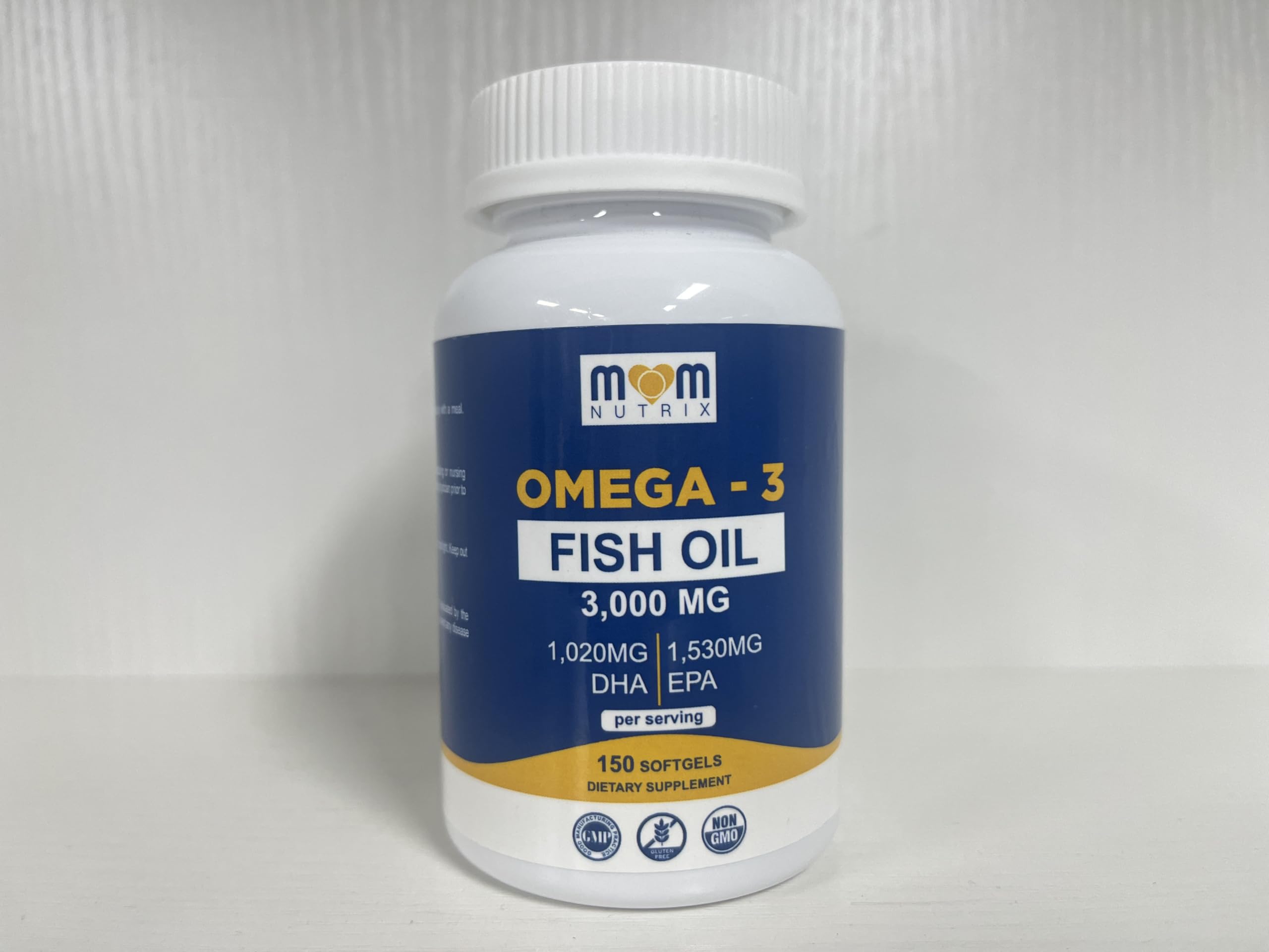 Omega 3 Fish Oil 6000 Mg with Maximum EPA DHA - Supports Brain, Liver, Heart & Immunity - Made in The USA - 150 Softgels