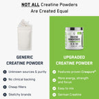 SteelFit Creapure Creatine Monohydrate Powder - German Micronized Creatine Powder for Men & Women - Gym Workout Nutritional Supplements for Muscle Gain, Brain Health & Strength Building, 30 Servings