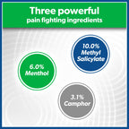 Salonpas Pain Relieving Patch, Large, 6 Count, for Back, Neck, Shoulder, Knee Pain and Muscle Soreness, 8 Hour Pain Relief