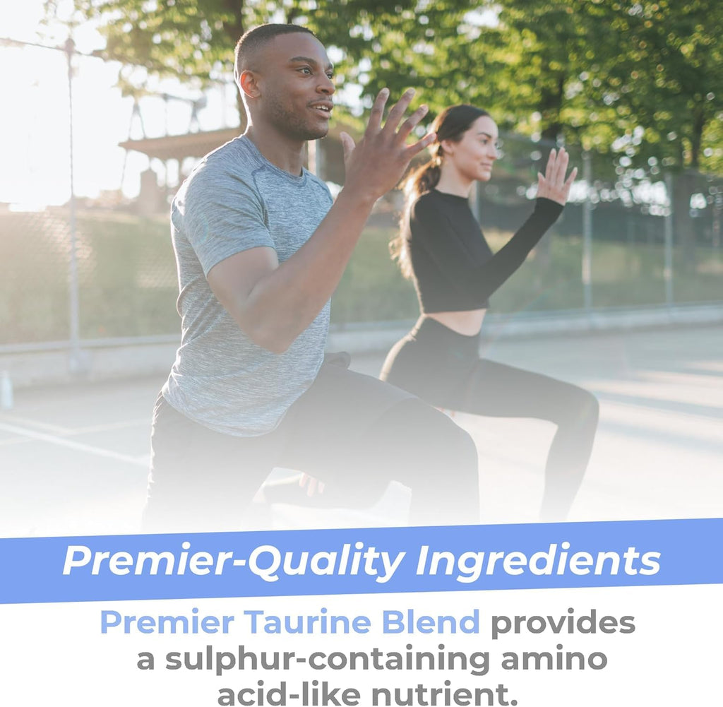 Premier Research Labs Taurine Blend - Amino Acid Supplement for Liver, Gallbladder, Brain & Heart Health, for Women & Men - 90 Vegetarian Capsules