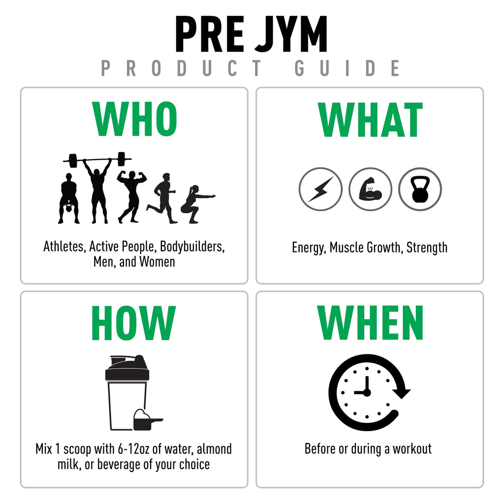 PRE JYM 30 Servings - Orange Mango