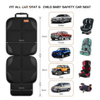 SMART ELF Car Seat Protector, Thickest Padding and Non-Slip Backing 2Pack