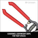 Corona FS-4350 Thinning Shears Cushioned Non-Slip Grip, Steel
