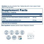 SOLARAY Berberine 250mg - Berberine Supplement for a Healthy, Active Lifestyle - with Berberine HCl from Indian Barberry Plus Oregon Grape - Vegan, Non-GMO, 60-Day Guarantee - 60 Servings, 60 VegCaps