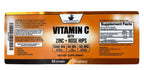 American Standard Supplements Vitamin C 2000mg, Zinc 40mg, and Rose HIPS 50mg Per Serving, Vegan, Gluten Free, Non-GMO (120 Count)