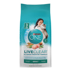 Purina ONE LiveClear Allergen-Reducing Dry Cat Food, 3 lb. Bag