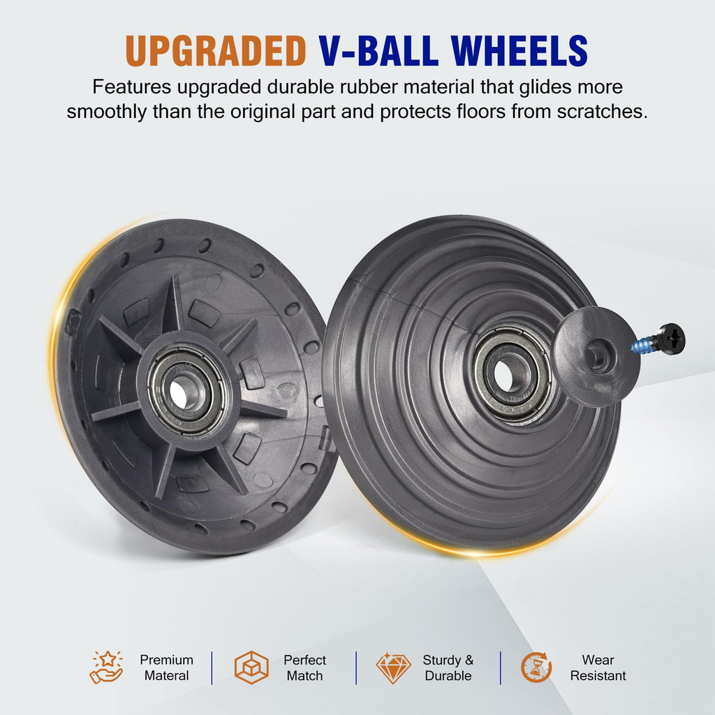 Upgraded Torque Head Connector + Ball Wheel Compatible with Dyson Gen5 SV23