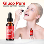 Gluco Pure Drops Healthy Formula - Dietary Supplement Drops - Extra Strength GlucoPure Liquid Drops, Gloco Pure Drops Reviews (5 Pack – 5 Month Supply)