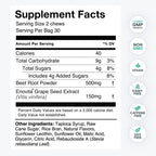 Humann SuperBeets Heart Chews - Nitric Oxide Production Support - Grape Seed Extract & Non-GMO Beet Energy Chew - Pomegranate Berry Flavor - 120 Count (Total)