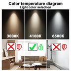 Konideke 18 Inch F15T8/CW T8 15W Fluorescent Light Bulb Cool White, F15T8/SP41 Replacement Bulb for Garage, Office, Kitchen Under-Cabine, G13 Base 6 Count