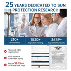 Reef Safe Sunscreen Spray SPF 50, Zinc Oxide Mineral Sunscreen Spray, Broad Spectrum UVA/UVB Protection, 360° Spray, Lightweight & Water Resistant, 6.76oz/200ml